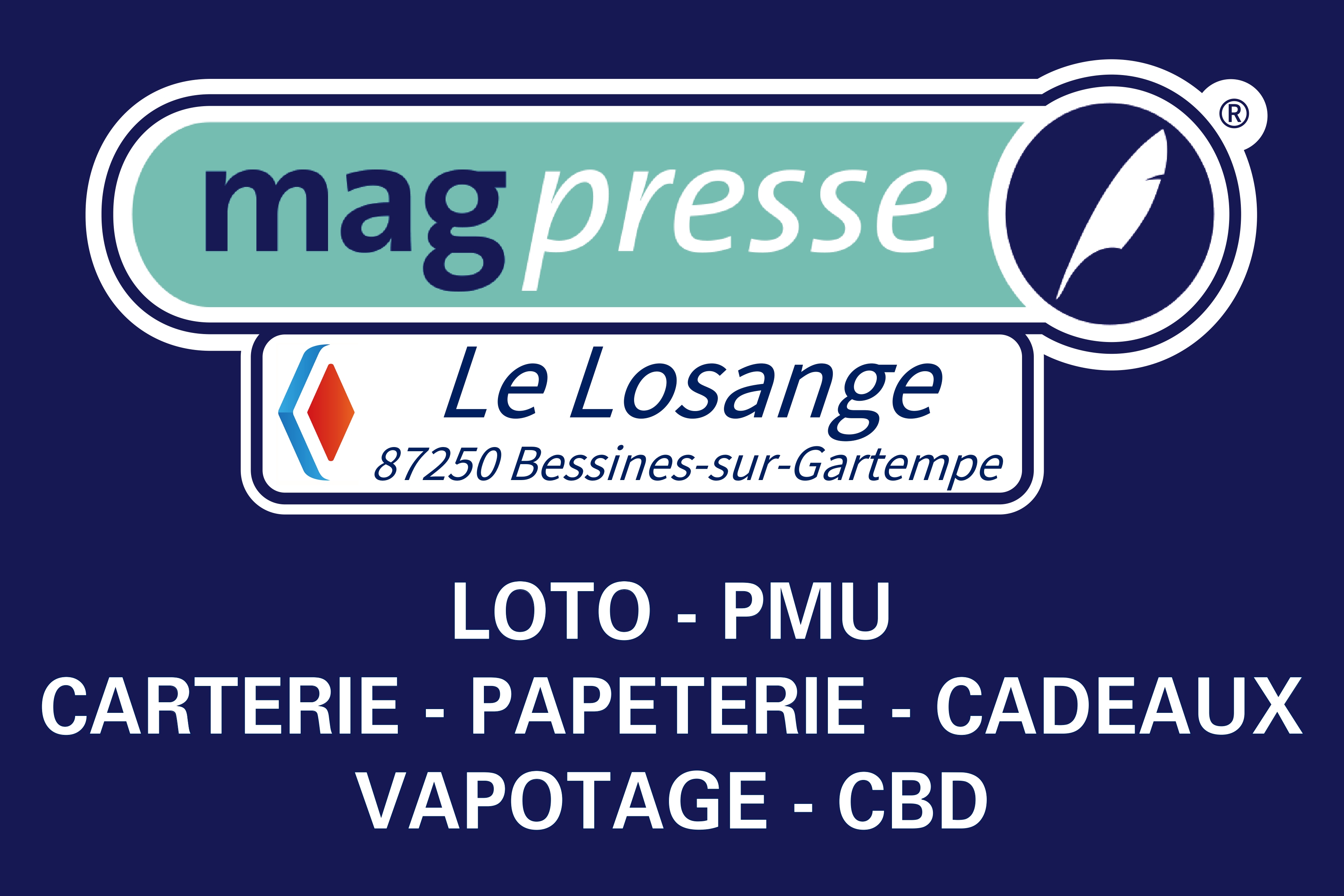 Logo Mag Presse Le Losange